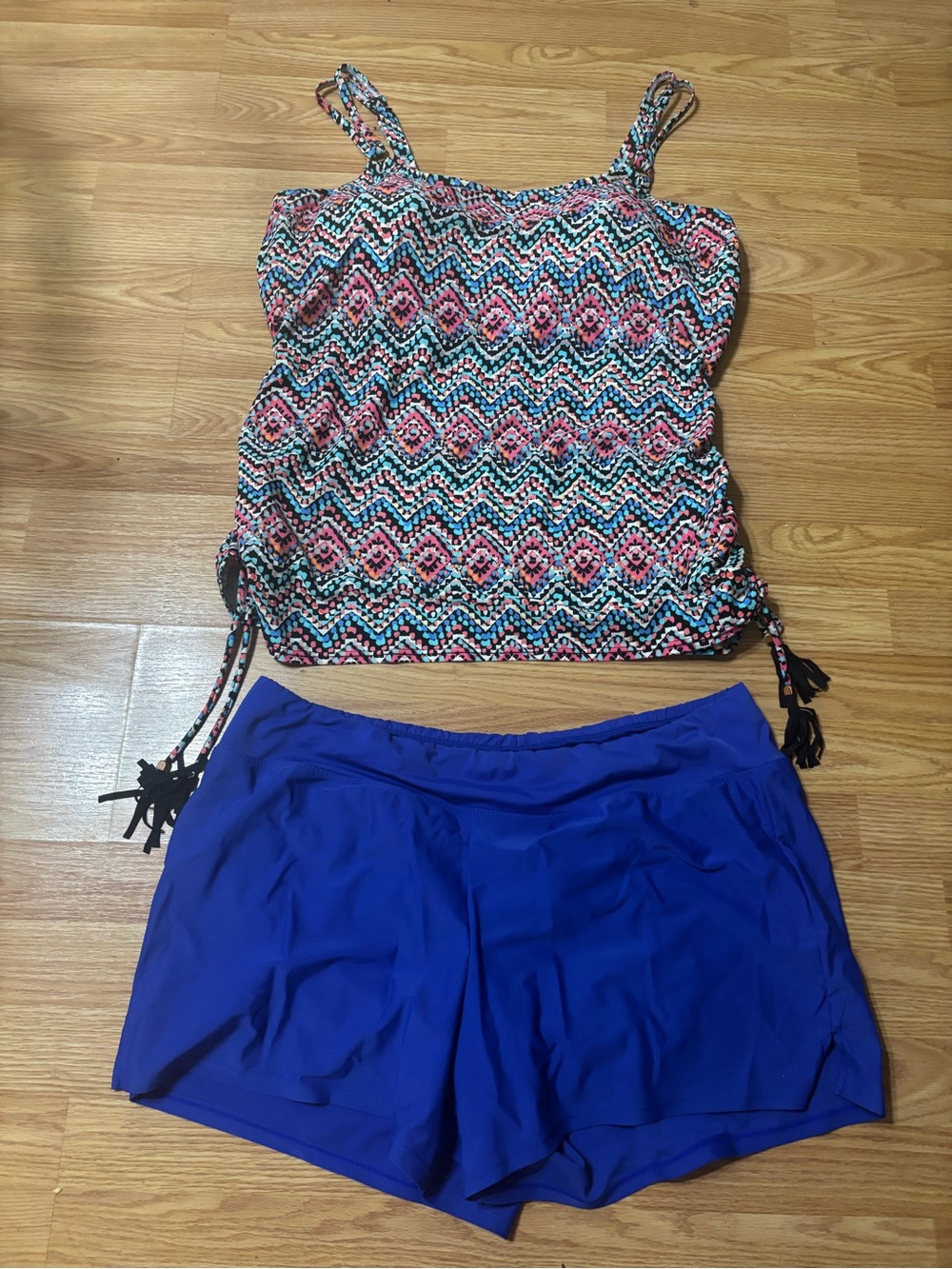 Catalina 2 Piece Tankini Set-2X